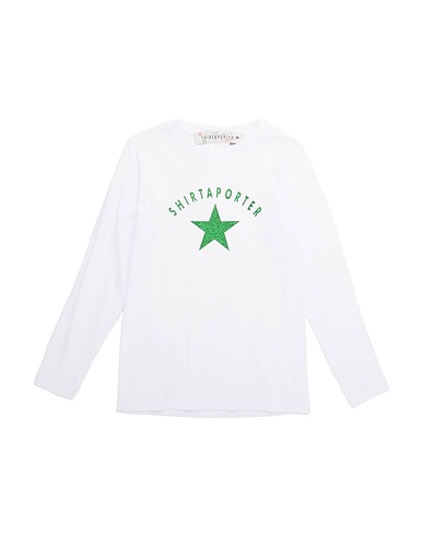 SHIRTAPORTER T-shirt Bianco 100% Cotone