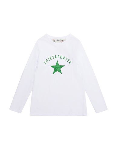SHIRTAPORTER T-shirt Bianco 100% Cotone