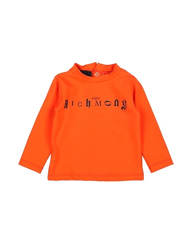 JOHN RICHMOND T-shirt Orange 90% Cotton, 10% Elastane