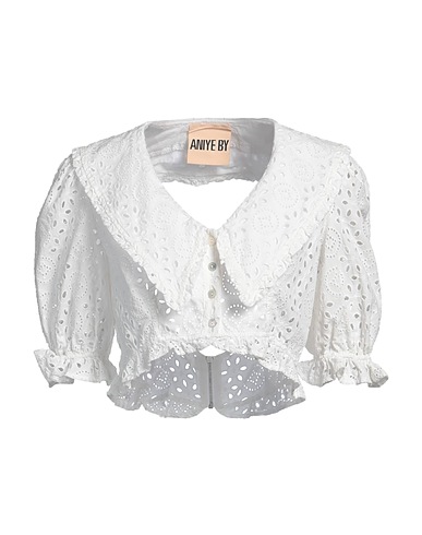 ANIYE BY Top White 100% Cotton
