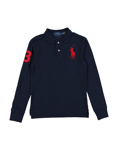 POLO RALPH LAUREN Polo shirt Slim Fit Cotton Mesh Polo Shirt
 Midnight blue 100% Cotton