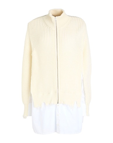 MM6 MAISON MARGIELA Cardigan Ivory 52% Polyester, 48% Wool