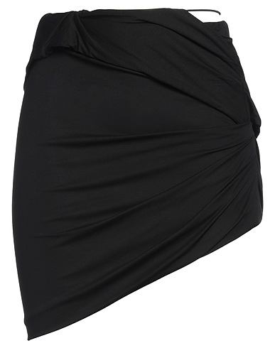 GAUGE81 Mini skirt Black 100% Modal