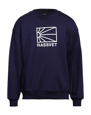 RASSVET Felpa Blu navy 100% Cotone