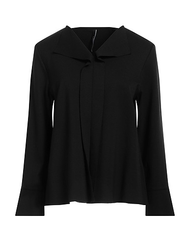 CORINNA CAON T-shirt Black 65% Viscose, 32% Nylon, 3% Elastane