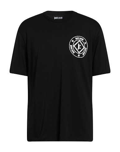 JUST CAVALLI T-shirt Black 100% Cotton