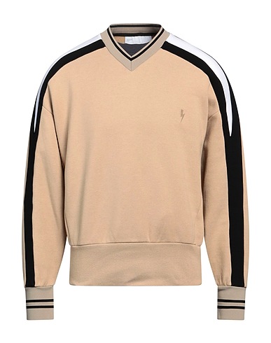 NEIL BARRETT Sweatshirt Beige 100% Cotton