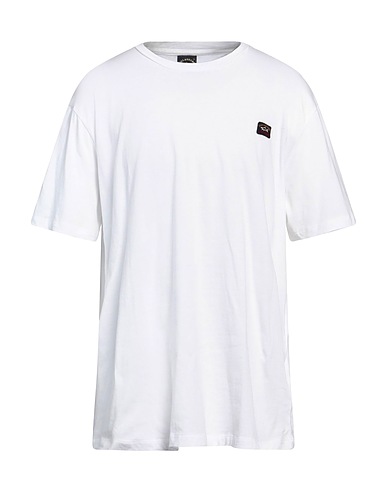 PAUL & SHARK Basic T-Shirt White 100% Cotton