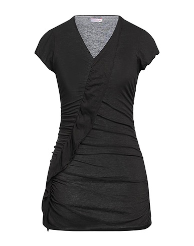ROSSOPURO T-shirt Black 100% Cotton