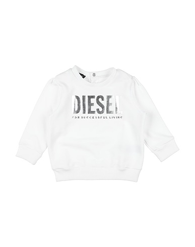 DIESEL Sweatshirt White 100% Cotton