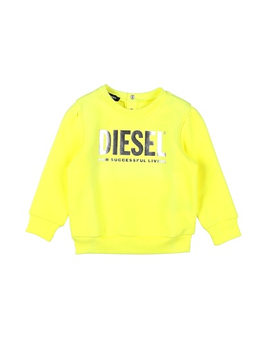 DIESEL Sweatshirt Yellow 100% Cotton