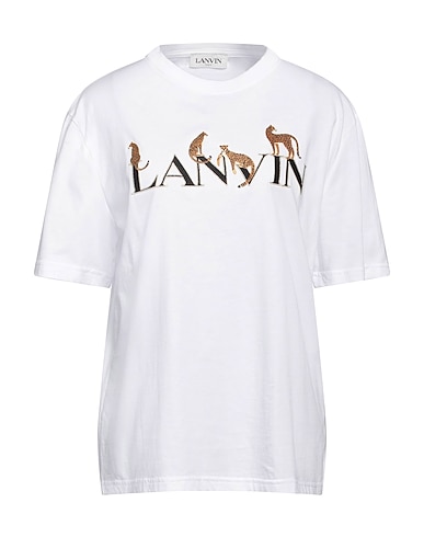 LANVIN T-shirt White 100% Cotton