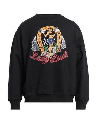 RASSVET Sweatshirt Black 100% Cotton