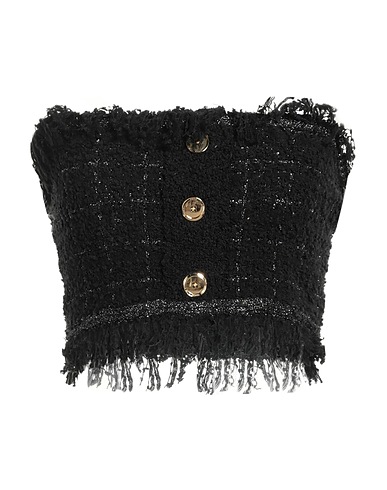 PINKO Top Schwarz 80% Polyester, 8% Acryl, 5% Gewebefasern, 4% Metallfaser, 3% Wolle