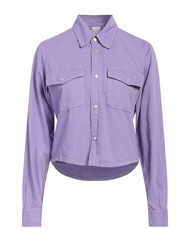 PINKO Denim shirt Mauve 100% Cotton