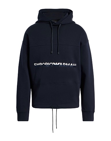 EMPORIO ARMANI スウェット ミッドナイトブルー コットン 76% / ポリエステル 18% / ポリウレタン 6%