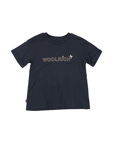 WOOLRICH T-shirt Midnight blue 100% Cotton