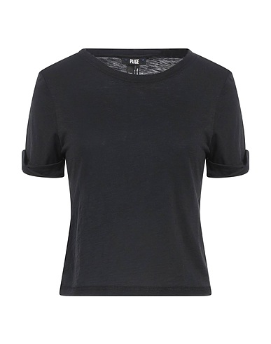 PAIGE T-Shirt Schwarz 60% Baumwolle, 40% Modal