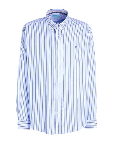 HARMONT & BLAINE Striped shirt Azure 100% Cotton
