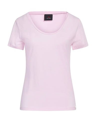 PEUTEREY T-shirt Light pink 98% Cotton, 2% Elastane