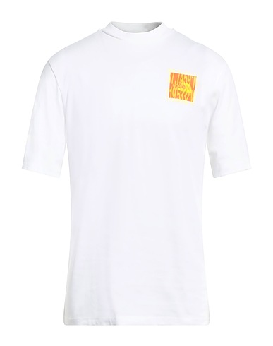 THE NORTH FACE Ｔシャツ ホワイト 指定外繊維（紙） 100%