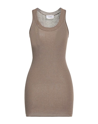 SNOBBY SHEEP Vest Khaki 55% Silk, 45% Cashmere