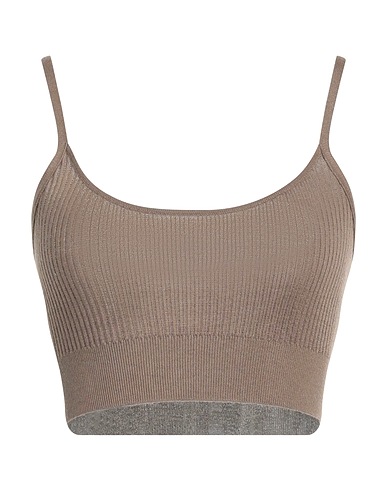 SNOBBY SHEEP Top Khaki 55% Silk, 45% Cashmere