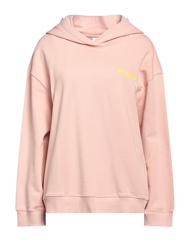 PINKO Hooded sweatshirt Blush 100% Cotton, Elastane