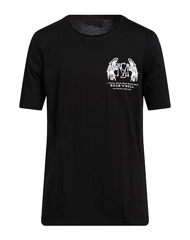 MASSIMO SABBADIN T-Shirt Schwarz 100% Baumwolle