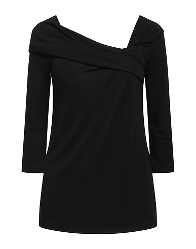 ALBERTA FERRETTI Top Black 100% Viscose