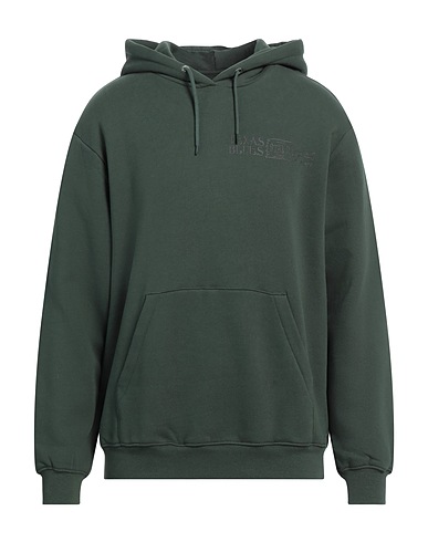 STAN RAY Hooded track jacket  Dark green 100% Cotton