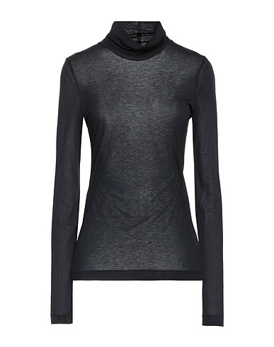 CALIBAN Basic T-Shirt Midnight blue 80% Modal, 20% Wool