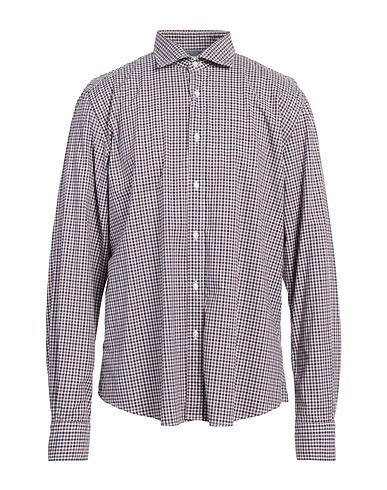 PORTOFIORI Checked shirt 100% Cotton
