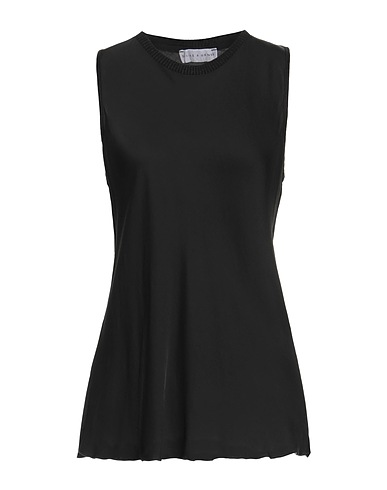 SKILLS & GENES Top Black 100% Viscose
