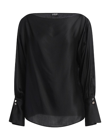 LIU •JO Top Black 100% Viscose