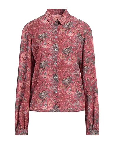 LISA C Patterned shirts & blouses Antique rose 95% Viscose, 5% Silk