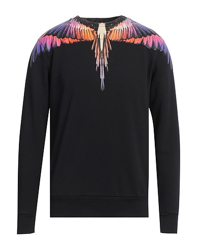 MARCELO BURLON Sweatshirt Black 100% Cotton