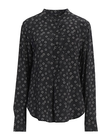 ISABEL MARANT Patterned shirts & blouses Black 100% Silk