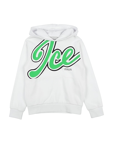 ICEBERG Hooded sweatshirt White 85% Cotton, 15% Polyester
