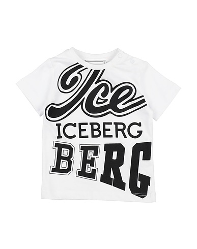 ICEBERG T-Shirt Weiß 100% Baumwolle