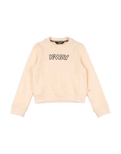 K-WAY Sweat-shirt Beige 100% Coton