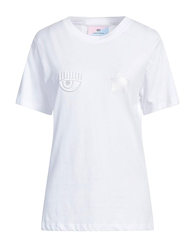 CHIARA FERRAGNI T-shirt White 100% Cotton