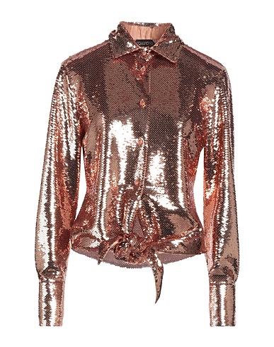 TOM FORD Solid colour shirts & blouses Sand 84% Polyamide, 16% Elastane