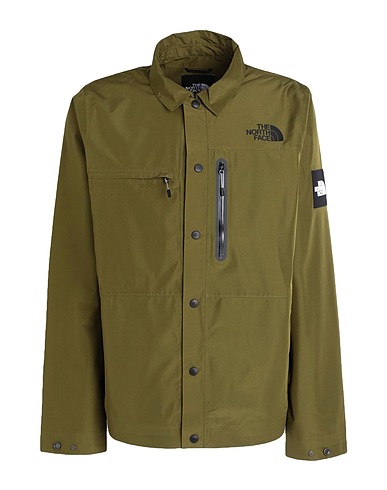 THE NORTH FACE Camicie M AMOS TECH OVERSHIRT 
 Verde militare 100% Poliestere