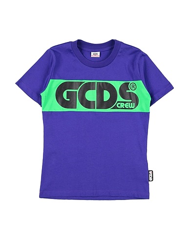 GCDS MINI Sweatshirt Dark purple 100% Polyester