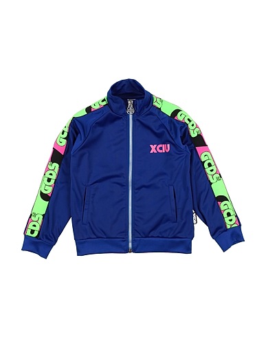 GCDS MINI Felpa Blu 100% Poliestere