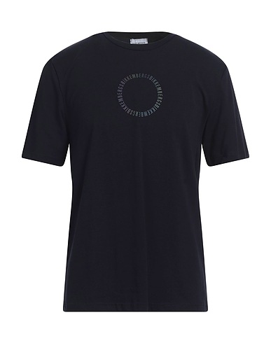 BIKKEMBERGS Ｔシャツ ミッドナイトブルー コットン 95% / ポリウレタン 5%