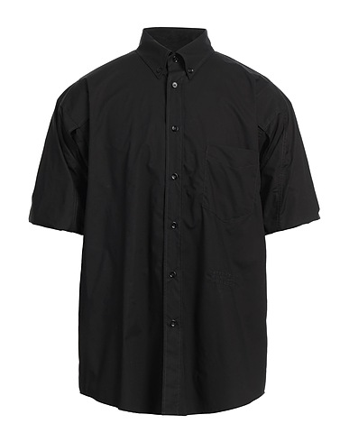 MM6 MAISON MARGIELA Solid colour shirt Black 100% Cotton