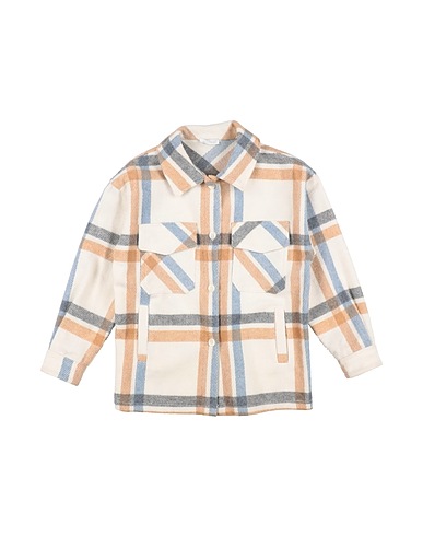 MEILISA BAI Patterned shirts & blouses Ivory 50% Acrylic, 27% Polyester, 20% Wool, 3% Other Fibres