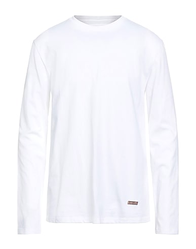 JIL SANDER Basic T-Shirt White 100% Cotton